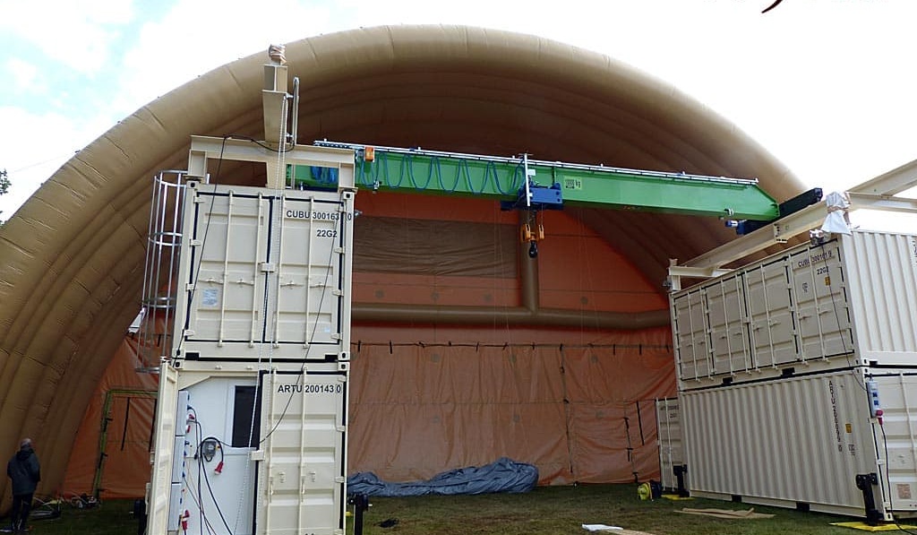 Inflatable shed, large size inflatable tent, environmental protection, industrial shipyard