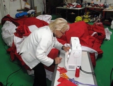 Workshop-repair-inflatable-structure-canvas-inflatable-parachute-large-size