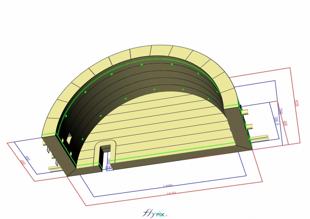 A view of the last module, the rear module, the last module, the one at the back, with a small service door. - Copyright: Vivien LAÏLLE/FLYPIX, all rights reserved. A view of the last module, the rear module, the last module, the one at the back, with a small service door. – Copyright: Vivien LAÏLLE/FLYPIX, all rights reserved.