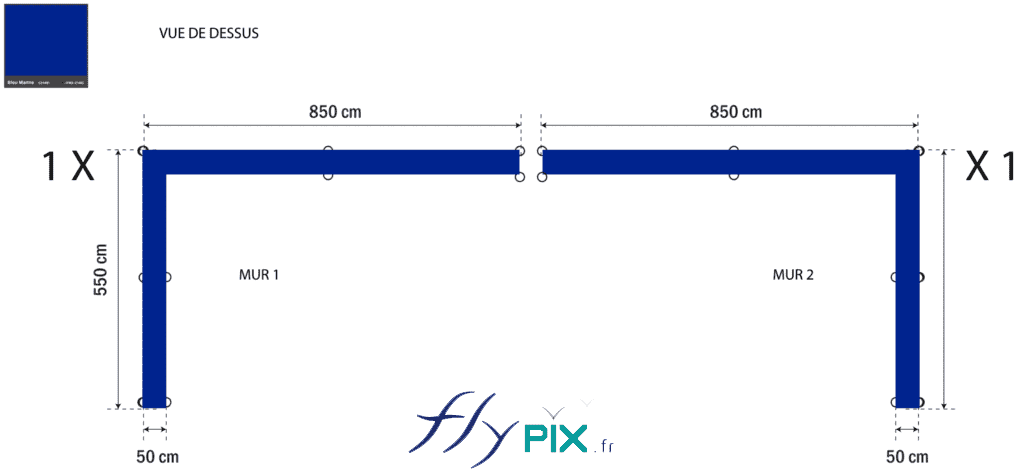 Proof approvals (BATs) for the various inflatable noise-reduction walls, validated by the client OBG Lux S.A. for a construction site managed by the Government of the Grand Duchy of Luxembourg. – All rights reserved; reproduction prohibited. Copyright FlyPix / Vivien LAÏLLE.